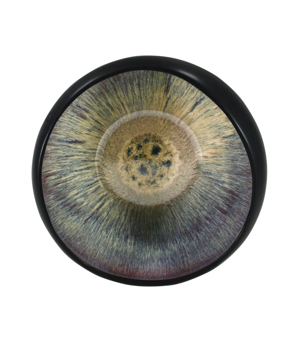m-dard-de-noblat-gao-saladier-27-cm-gr-s-noir-vert-artisanal image 1