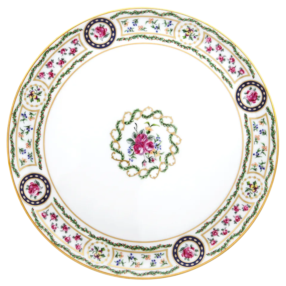 haviland-louveciennes-plat-tarte-porcelaine-blanche image 1