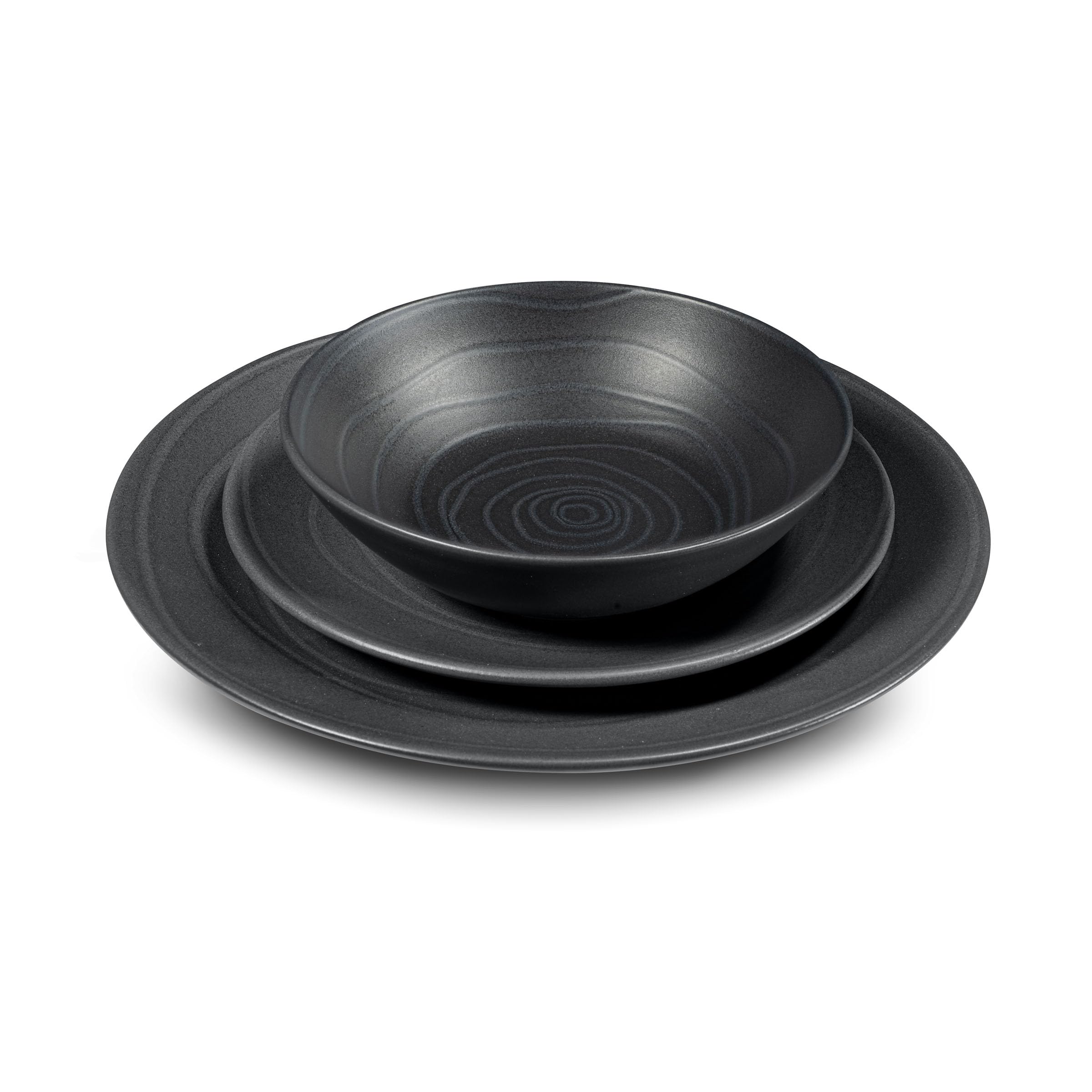m-dard-de-noblat-vibe-service-vaisselle-18-assiettes-gris-gr-s image 1