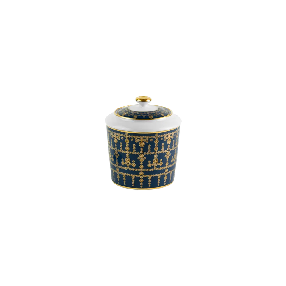 haviland-tiara-sucrier-bleu-de-prusse-or image 1