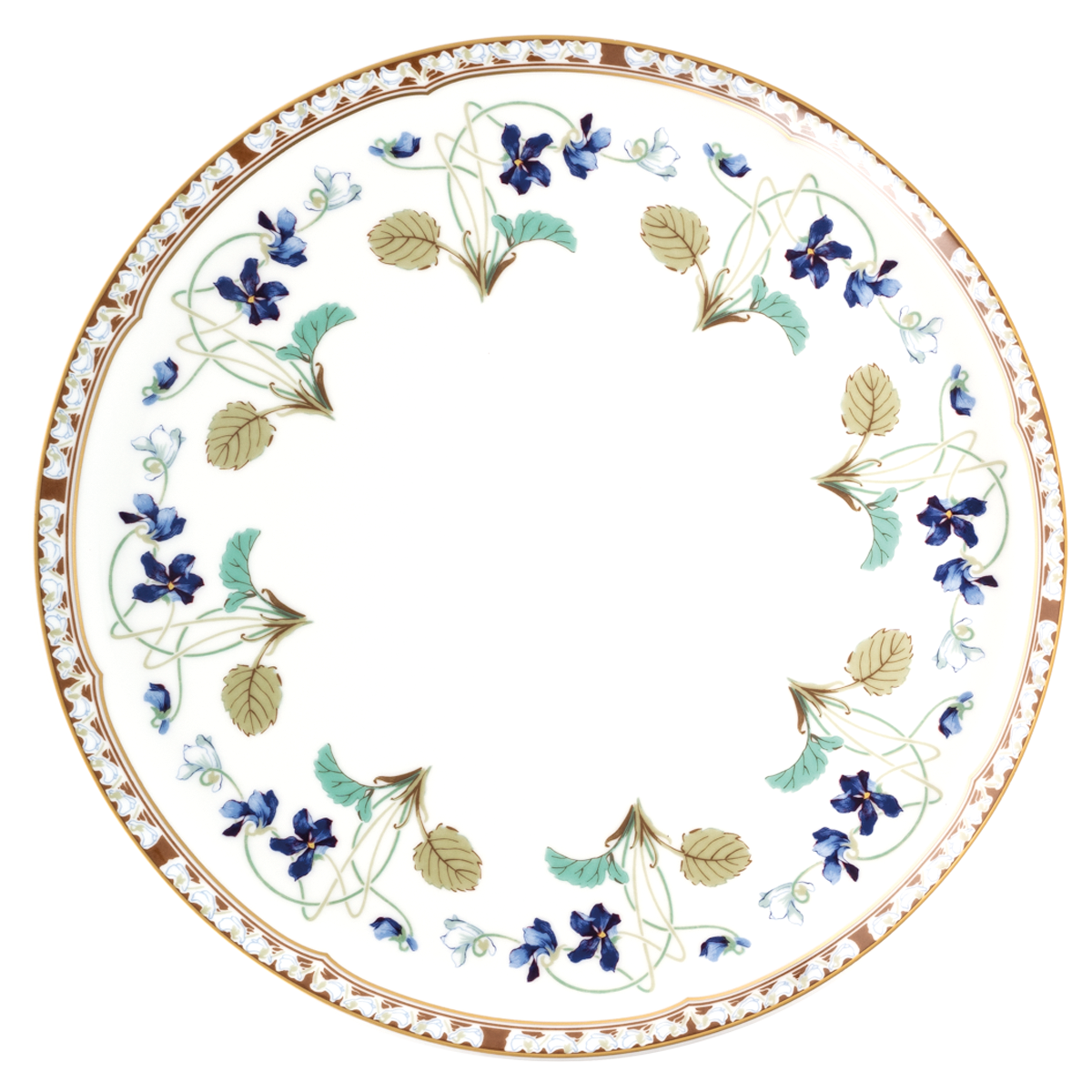 haviland-imp-ratrice-eug-nie-plat-tarte-sur-pied image 3