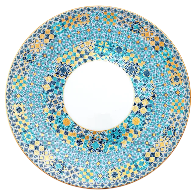 haviland-portofino-assiette-de-pr-sentation-porcelaine-limoges image 1
