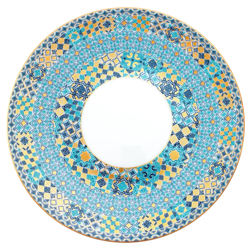 haviland-portofino-assiette-de-pr-sentation-porcelaine-limoges image 1