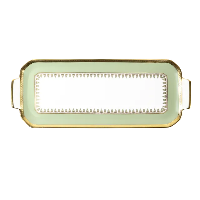 haviland-oasis-plat-cake-porcelaine-blanche image 1