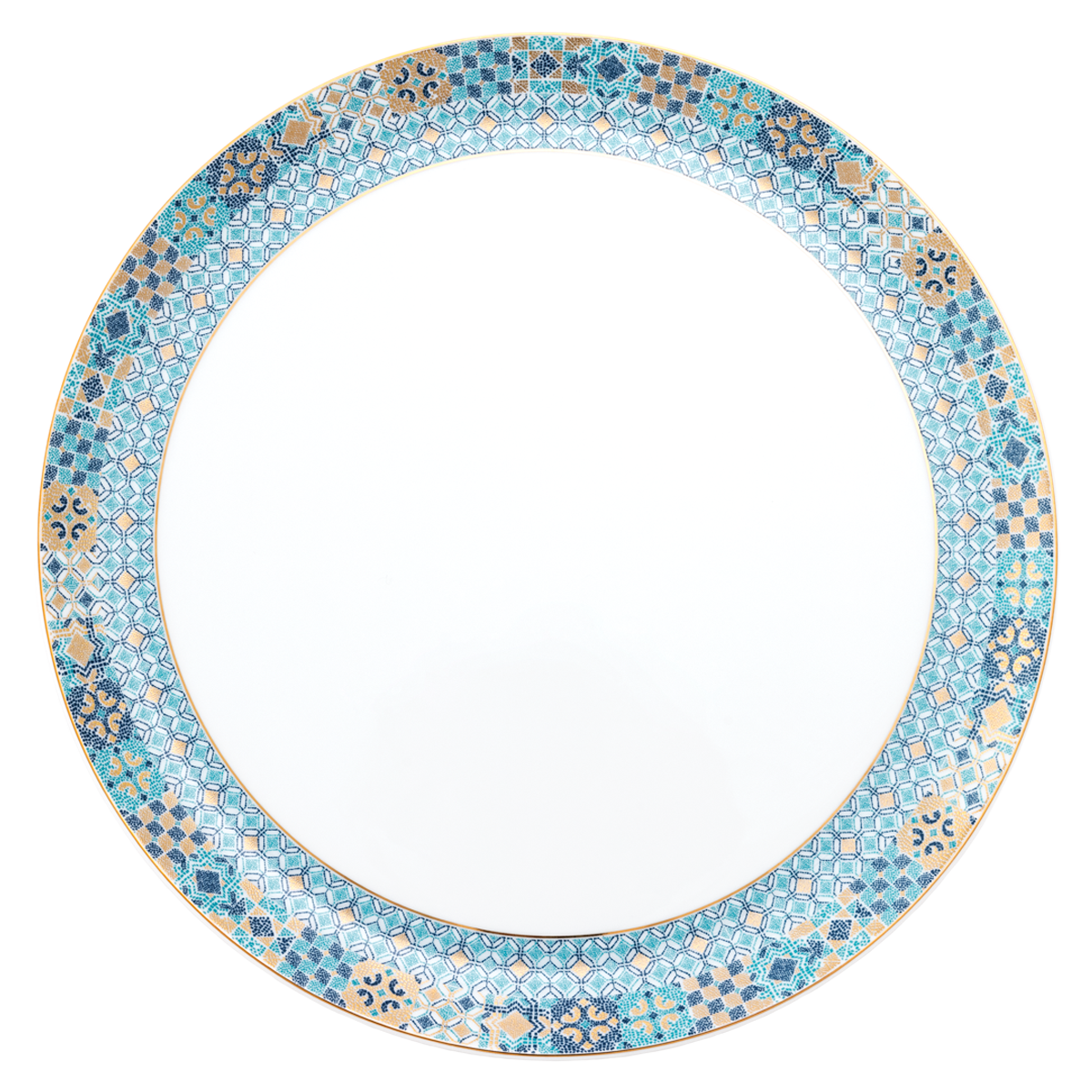haviland-portofino-plat-tarte-porcelaine-blanche image 1