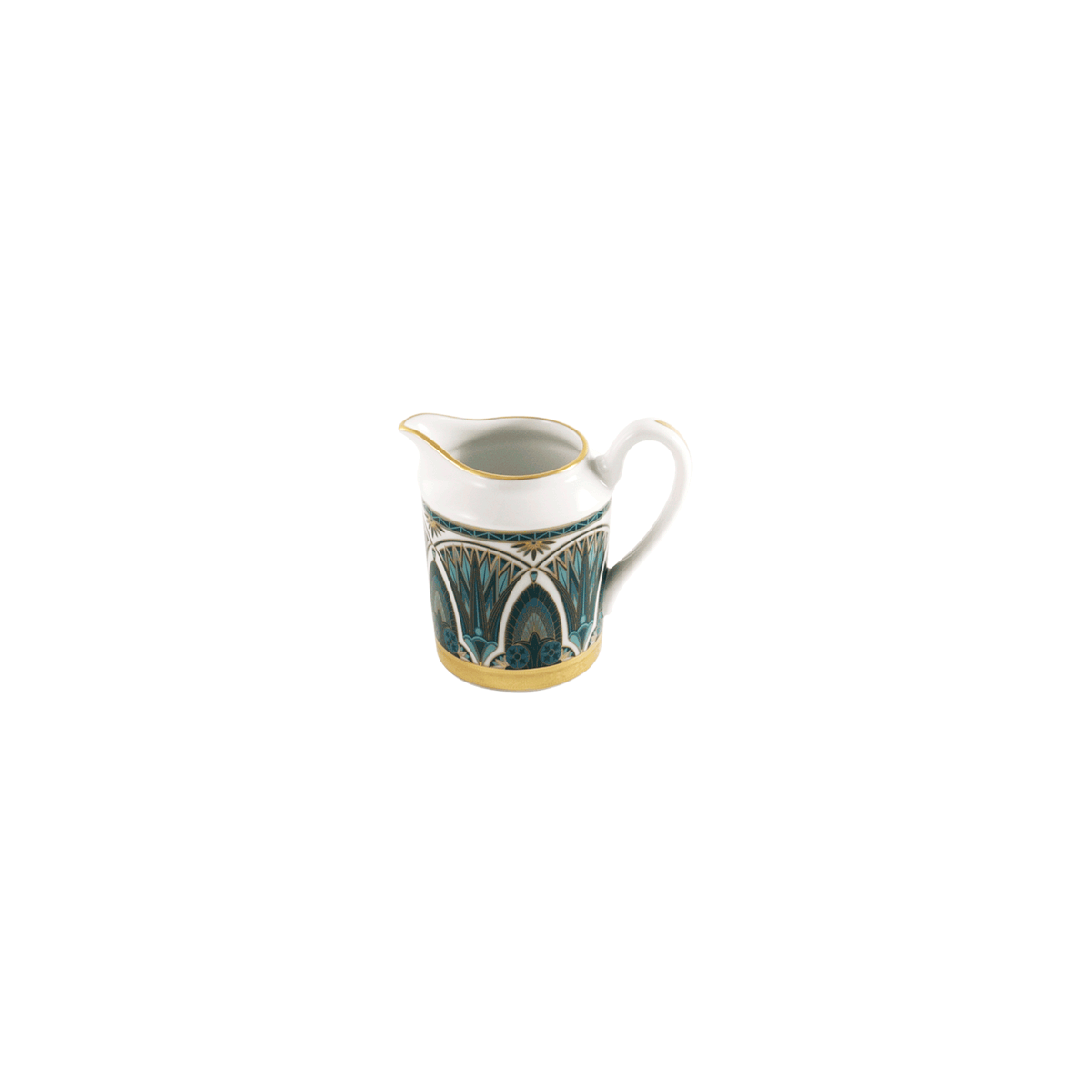 haviland-r-ves-du-nil-cr-mier-porcelaine-vert-or image 1