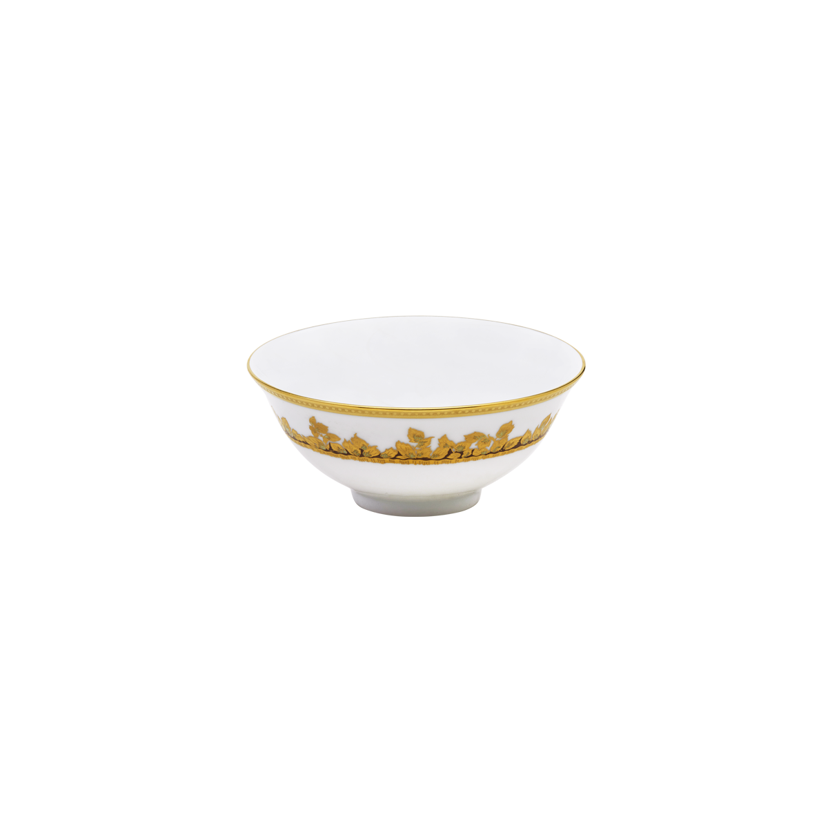 haviland-feuille-d-or-bol-riz-porcelaine-dor image 1