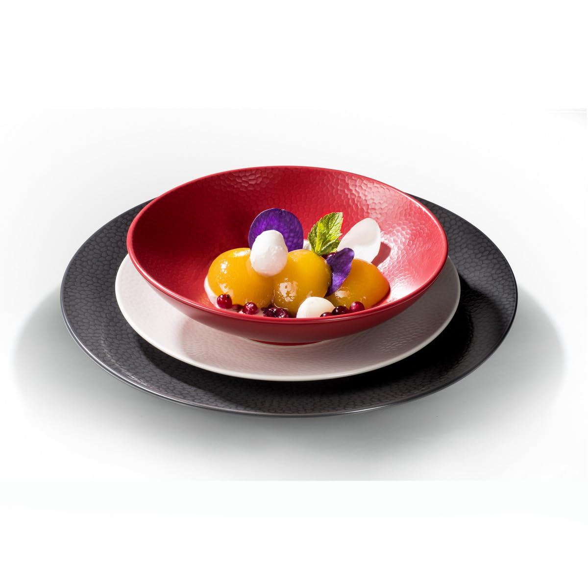m-dard-de-noblat-stone-6-assiettes-plates-gr-s-rouge-27-cm image 3