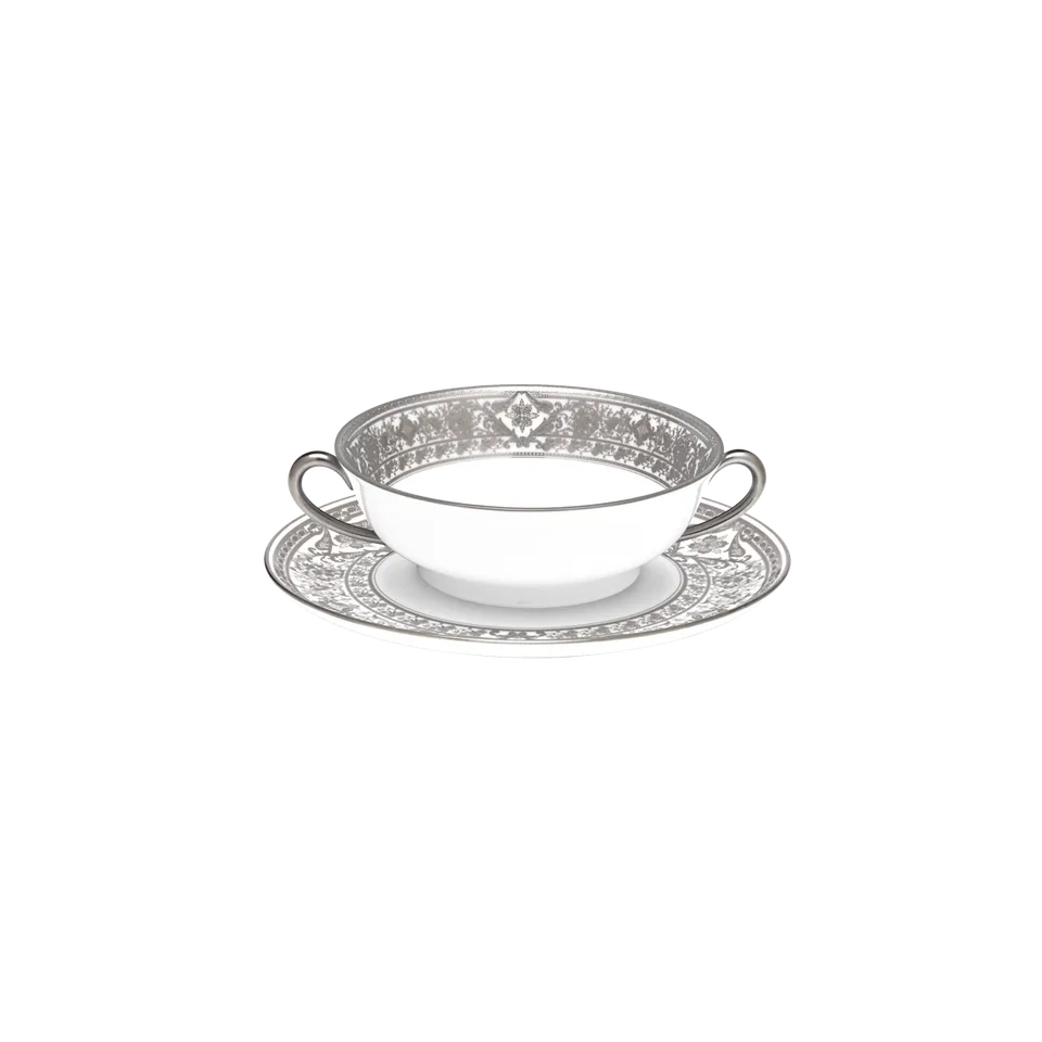 haviland-matignon-bol-bouillon-porcelaine-blanc-platine image 1