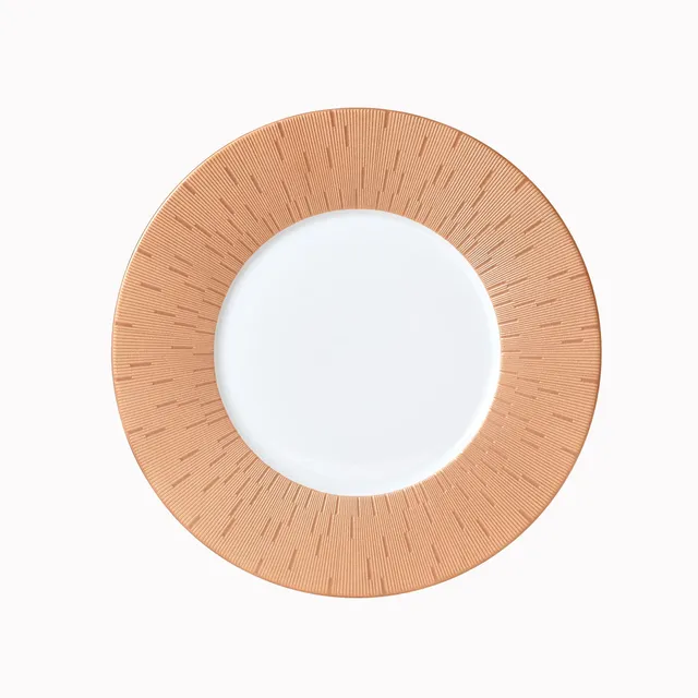 haviland-infini-assiette-dessert-cuivre-porcelaine image 1