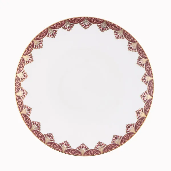 haviland-r-ves-du-nil-assiette-d-ner-pourpre-or-porcelaine-limoges image 1