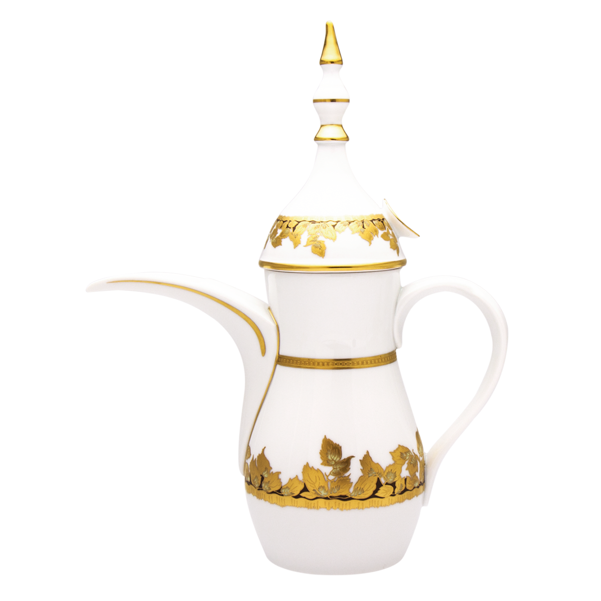 haviland-feuille-d-or-cafeti-re-orientale-dor-e-porcelaine image 1