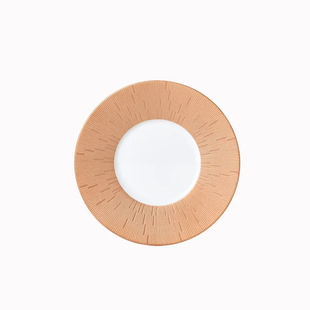 haviland-infini-assiette-pain-cuivre-porcelaine image 1