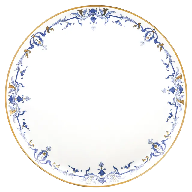 haviland-marthe-ritz-paris-plat-tarte-porcelaine image 1