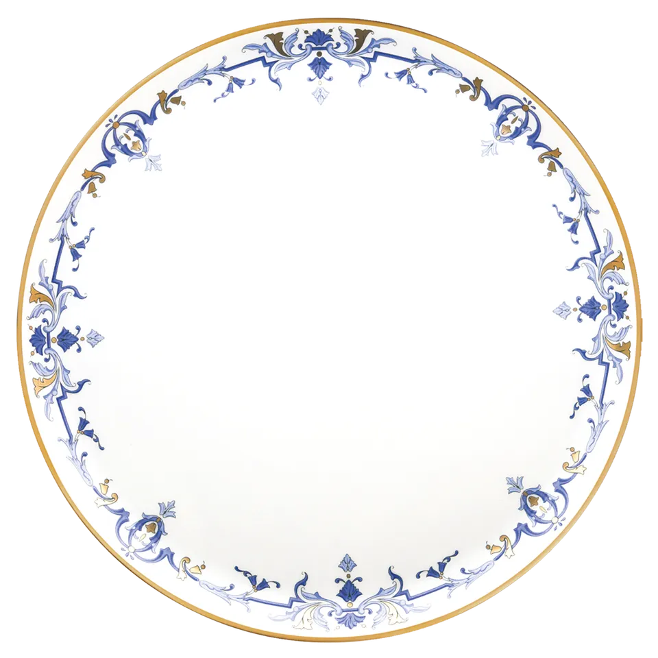 haviland-marthe-ritz-paris-plat-tarte-porcelaine image 1