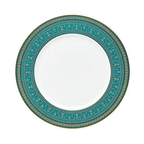 haviland-tiara-assiette-d-ner-bleu-paon-or-porcelaine image 1