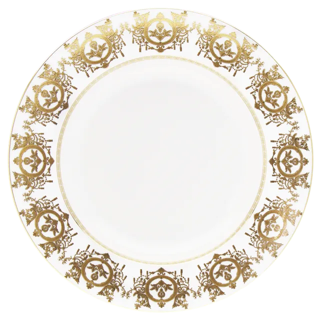 haviland-ritz-imp-rial-plat-rond-creux-blanc-porcelaine image 1