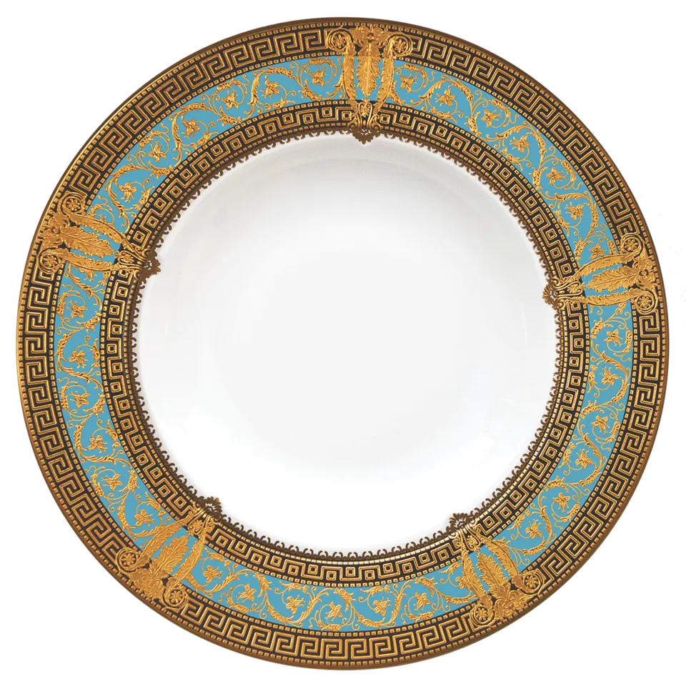 haviland-salon-murat-plat-rond-creux-bleu-ciel image 1