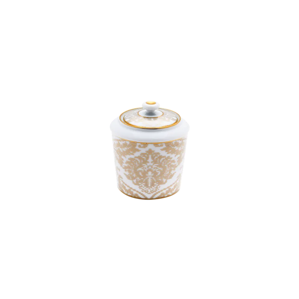 haviland-damass-ritz-paris-sucrier-blanc-porcelaine image 1