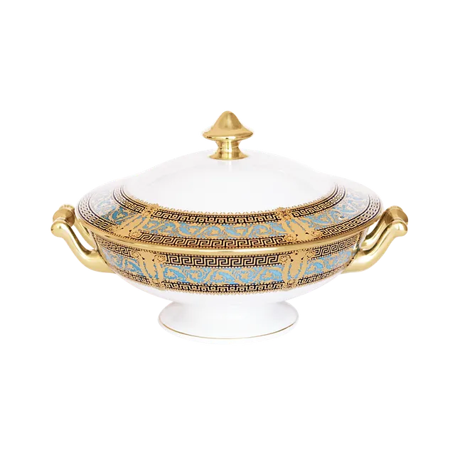 haviland-salon-murat-l-gumier-bleu-ciel-or image 1