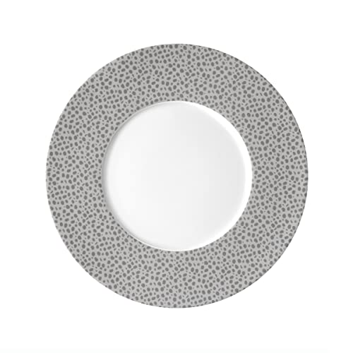 m-dard-de-noblat-baghera-assiette-plate-27-cm-lot-6-platine-porcelaine image 4