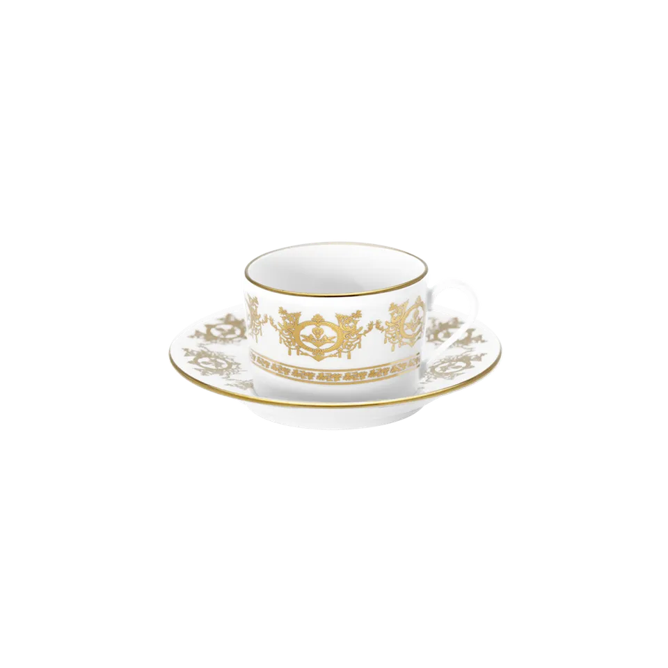 haviland-ritz-imp-rial-tasse-et-soucoupe-th-blanc-ritz-paris image 1