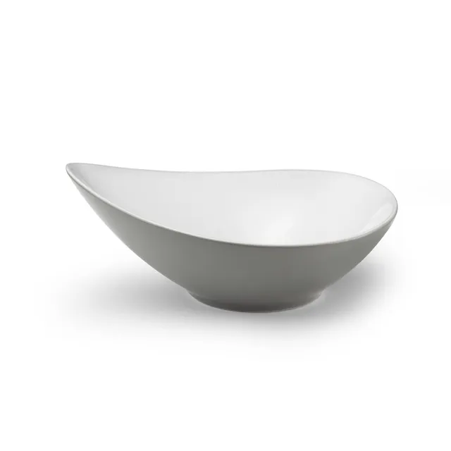 m-dard-de-noblat-sven-assiette-creuse-porcelaine-20-cm-gris-x6 image 1