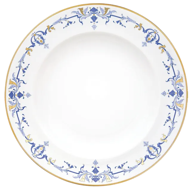 haviland-marthe-ritz-paris-plat-rond-creux-porcelaine image 1