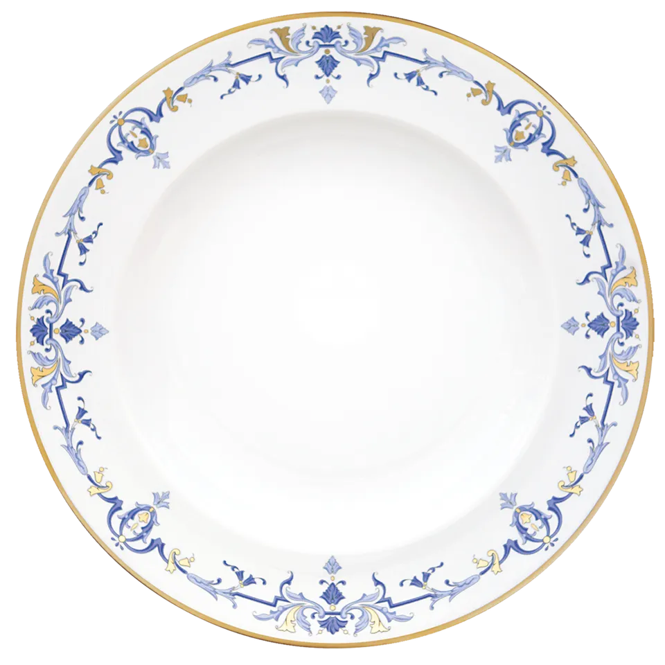 haviland-marthe-ritz-paris-plat-rond-creux-porcelaine image 1