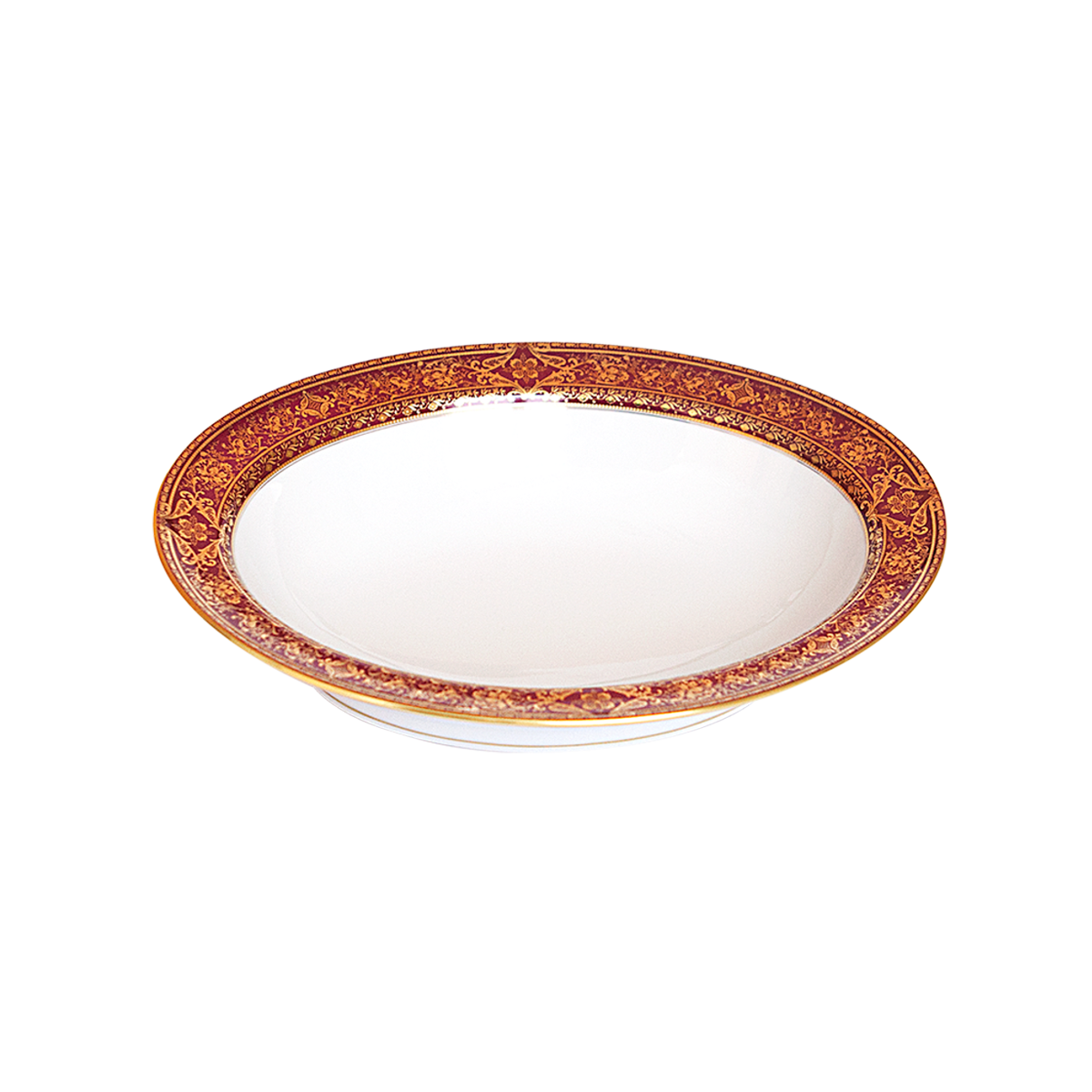 haviland-matignon-compotier-porcelaine-cerise-or image 1