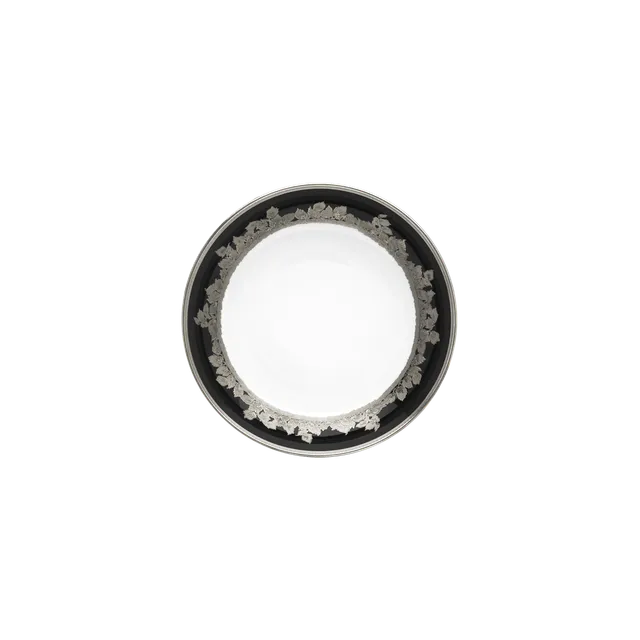 haviland-feuille-de-platine-assiette-creuse-calotte-porcelaine image 1