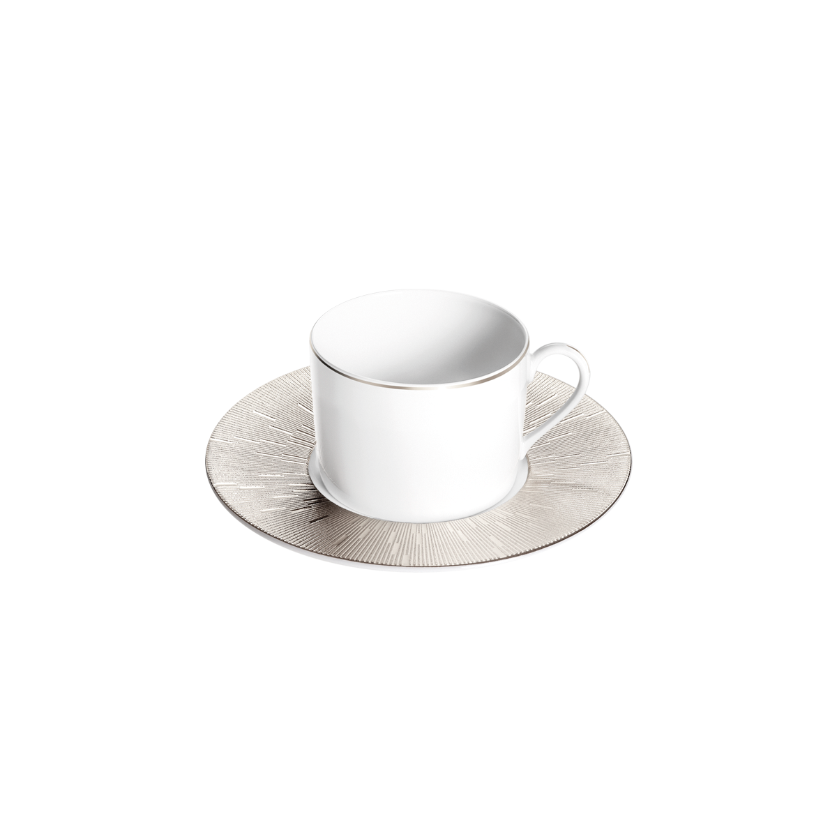 haviland-infini-tasse-et-soucoupe-th-platine-porcelaine image 1