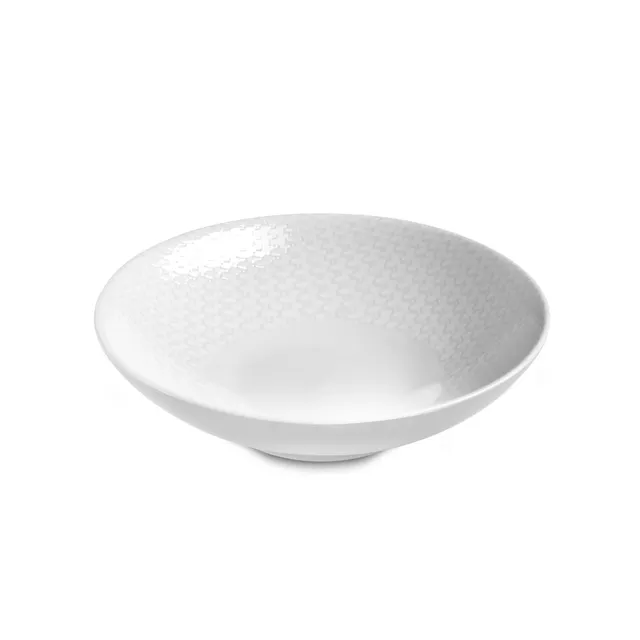 m-dard-de-noblat-izy-assiette-salade-p-tes-21-cm-blanc-lot-6-gr-s image 1