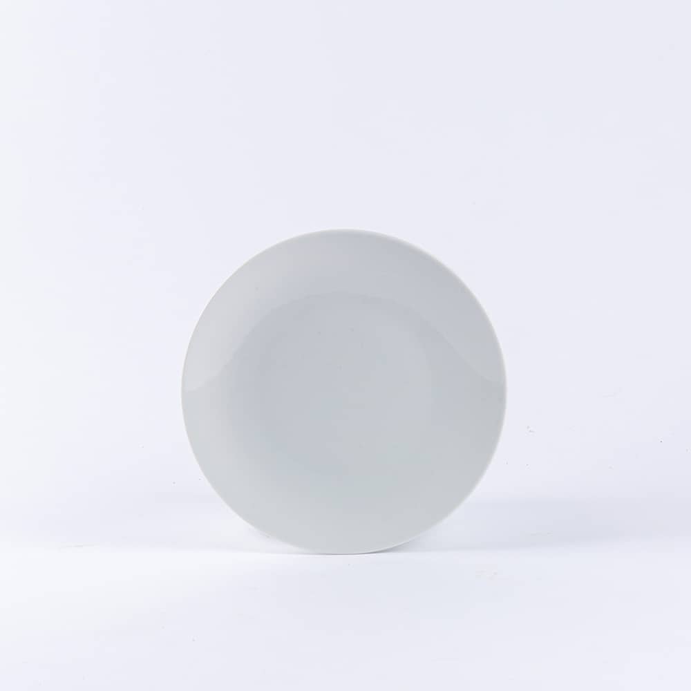 ogre-la-fabrique-assiette-dessert-porcelaine-blanche-limoges-19-cm image 1