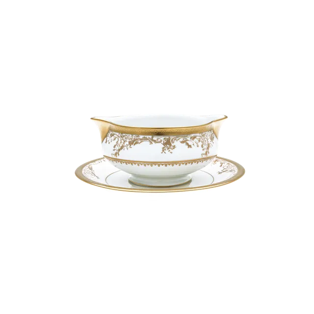haviland-diplomate-sauci-re-porcelaine-de-limoges-blanche image 1