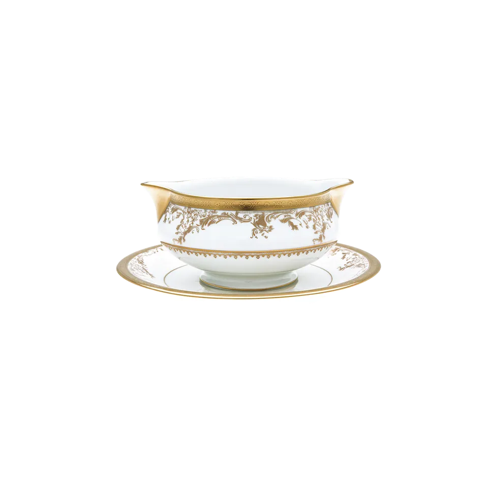 haviland-diplomate-sauci-re-porcelaine-de-limoges-blanche image 1