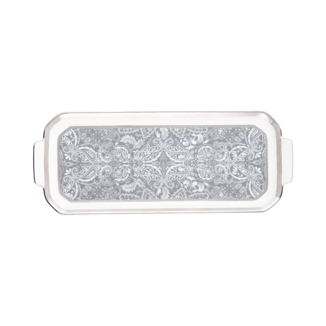 haviland-romane-plat-cake-gris-porcelaine image 1