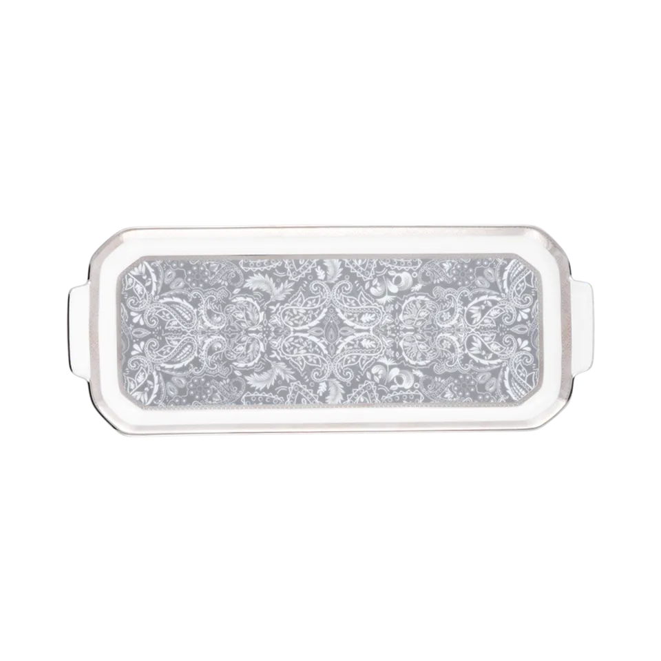 haviland-romane-plat-cake-gris-porcelaine image 1