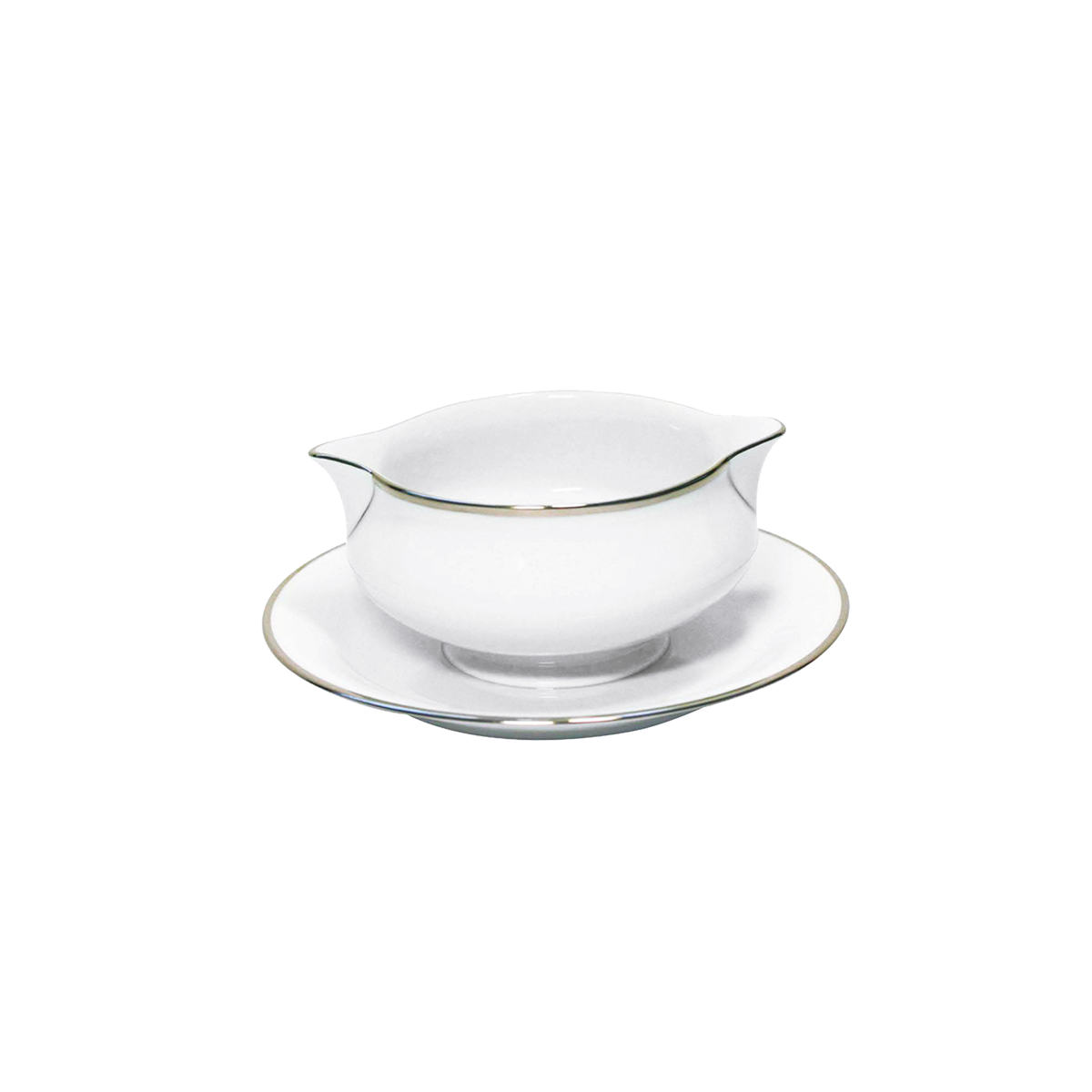 haviland-orsay-sauci-re-porcelaine-filet-platine image 1