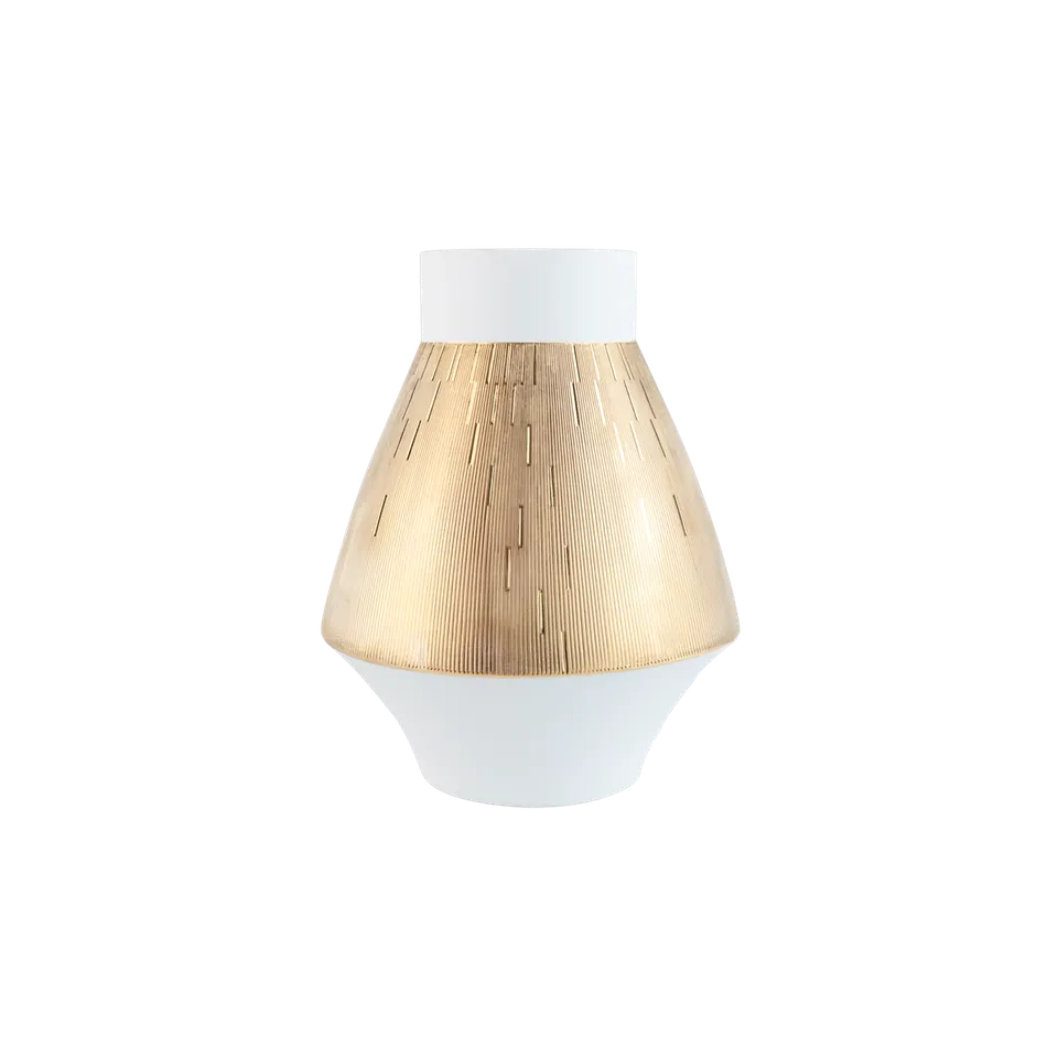 haviland-infini-vase-petit-mod-le-or-porcelaine-limoges image 1