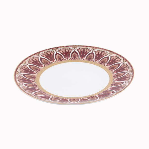 haviland-r-ves-du-nil-assiette-d-ner-pourpre-or-porcelaine image 2