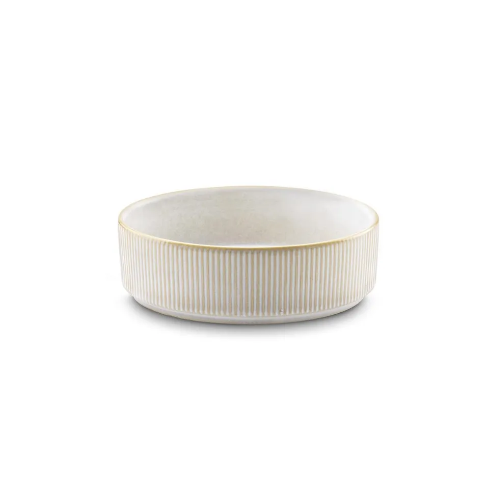 m-dard-de-noblat-agora-assiette-creuse-16-5-cm-beige-lot-6-gr-s image 1