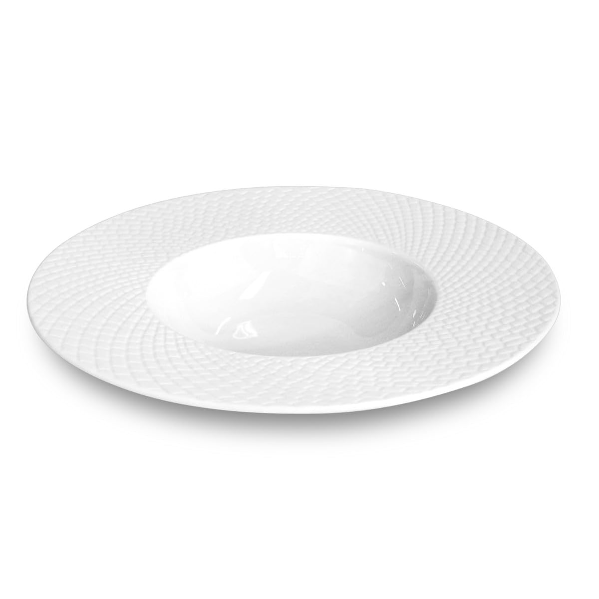 m-dard-de-noblat-sherane-assiette-creuse-porcelaine-blanc-20-cm-lot-6 image 2