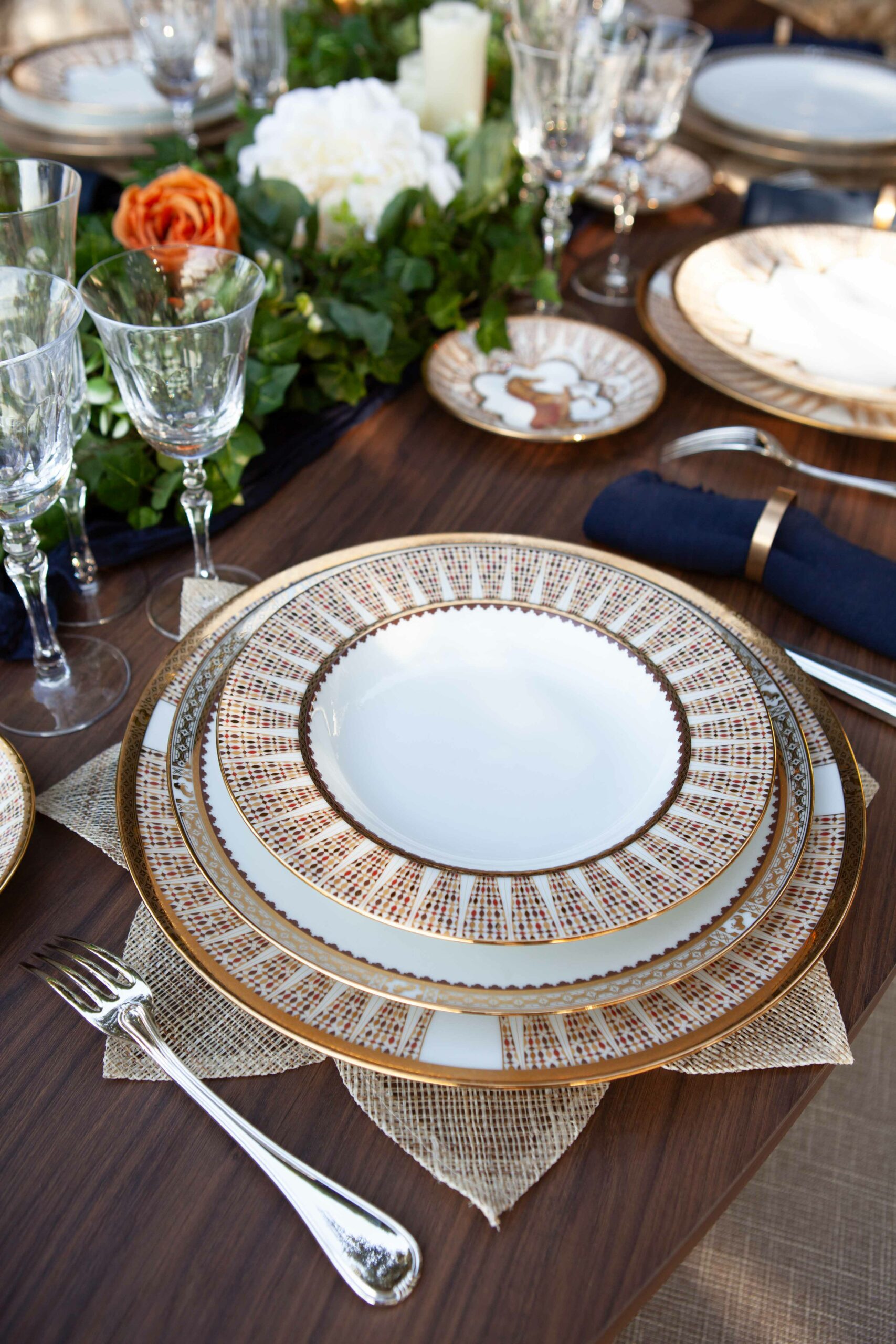 haviland-cavalier-royal-assiette-d-ner-porcelaine image 4