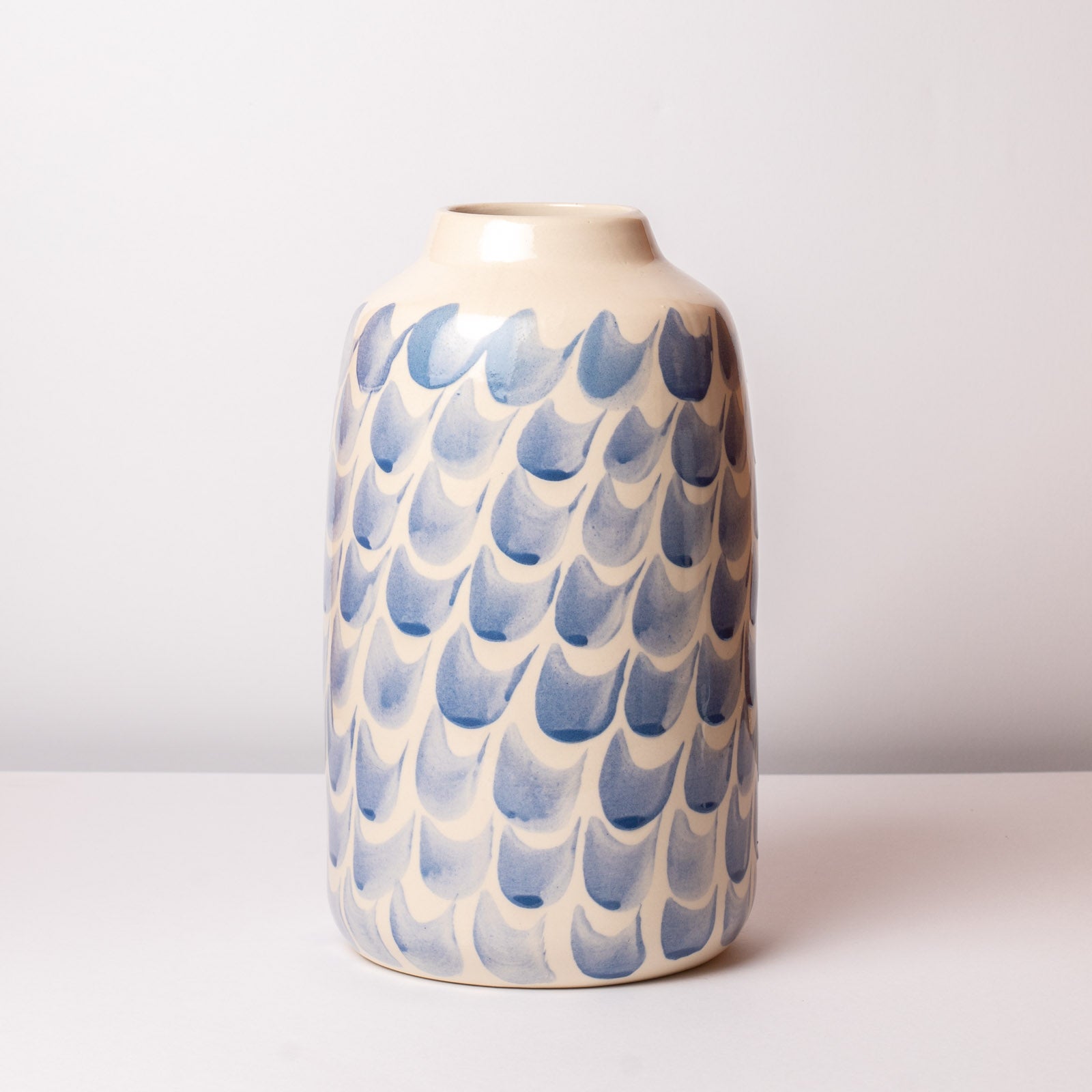 jeda-c-ramique-gabrielle-grand-vase-bleu-30-cm-dition-limit-e image 1