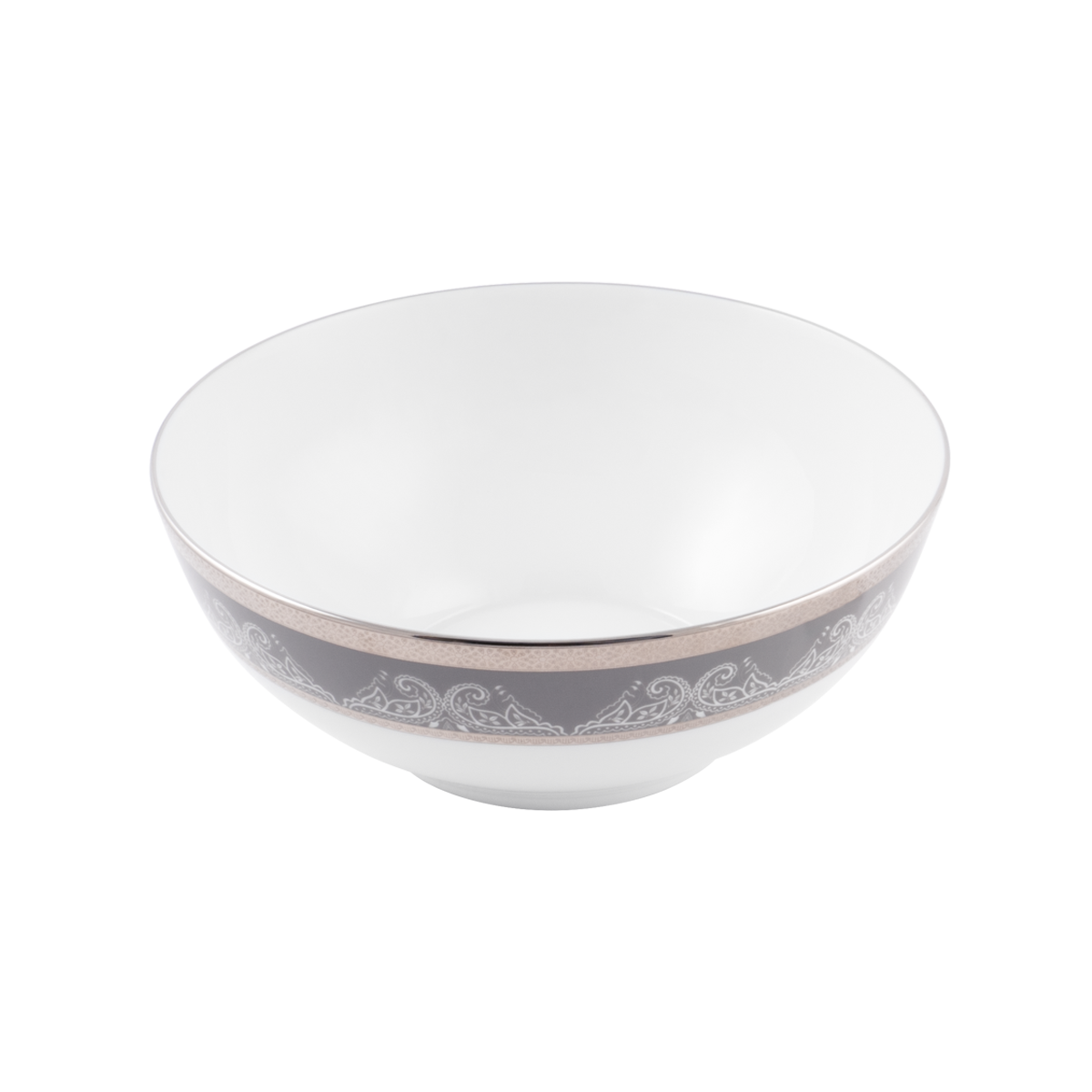 haviland-romane-saladier-gris-porcelaine image 1