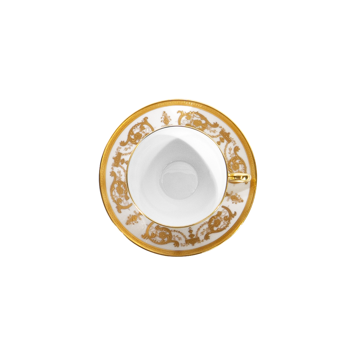 haviland-imp-rator-tasse-th-blanche-et-or image 2