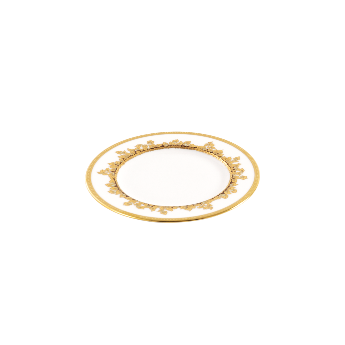 haviland-feuille-d-or-assiette-pain-or image 2
