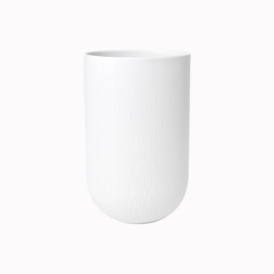 haviland-infini-vase-33-cm-porcelaine-blanche image 1