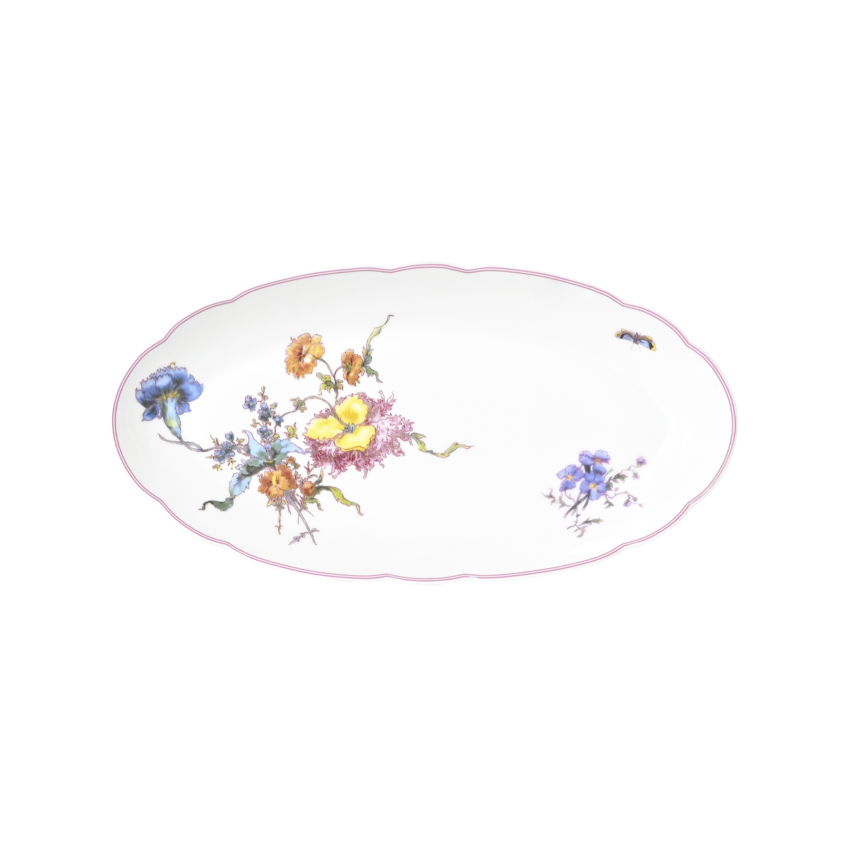 haviland-h-ritage-ravier-fleurs-d-auteuil-porcelaine image 1